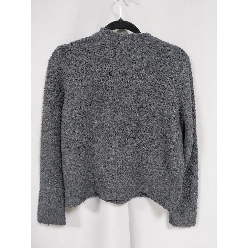 J.Crew Wool Blend Gray Button Front Cardigan Sweater Women Size S